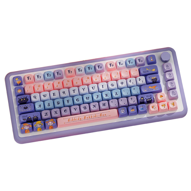 Limited Edition Apprentice Witchling(見習い魔嬢) Keycaps Set, Magic Inspired MOA Keycaps for Mechanical Keyboard