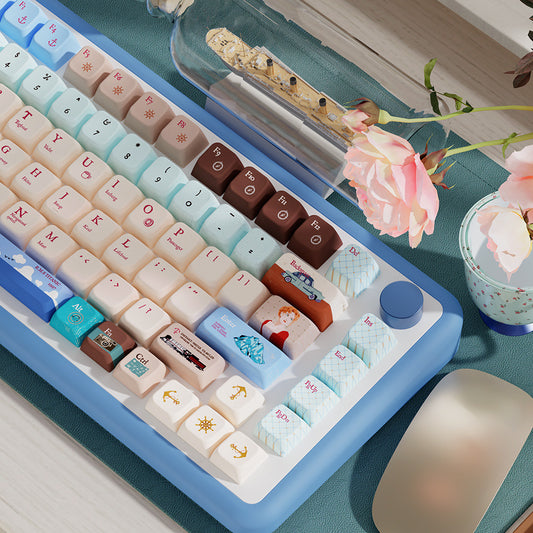 Limited Edition Titanic Themed Keycaps Set, MDA/Cherry Keycaps for Mechanical Keyboard